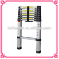 EN131 Approval 3.2m Single Straight Telescopic wide Step Alu Ladder